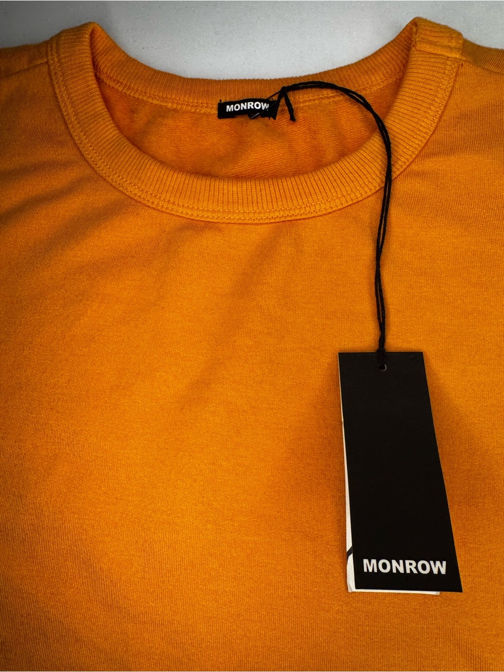 Monrow Summer Fleece Cropped tee